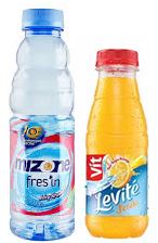 Danone Mizone Fres'in (left) and Danone Vit Levite (right)