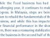 Tough food retailing market environment in Malaysia