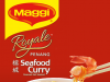 Aloof Maggi Royale Penang Seafood Curry feeling the heat