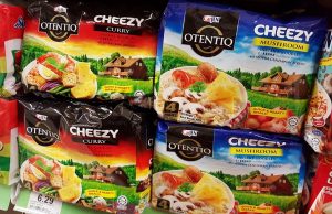 Instant noodle: New Otentiq Cheezy curry, mushroom from Carjen