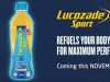 Lucozade Sport making appearance in Singapore, Malaysia. Comes with ‘UK No 1 isotonic drink’ credential
