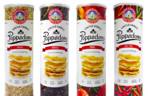Poppadoms now in ready-to-eat canister format