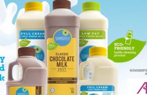 Summerfield fresh milk adopts clean design, emphasises eco-friendly bottle cleaning process