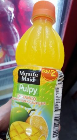 Coca-Cola goes after volume with new RM 2 Minute Maid Pulpy - Mini Me ...