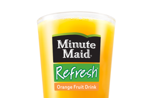 Minute Maid Refresh serving in Wendy’s & Burger King