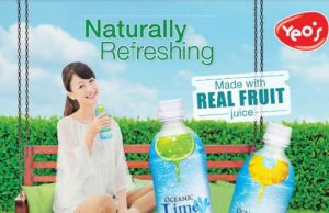 New Yeo’s Oceanic juice with Australian sea salt riding salty drink trend