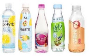 China lightly flavoured water
