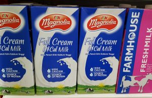 F&N Magnolia UHT milk in carton packaging enters modern channel