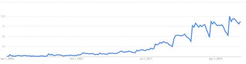 Interest about chia seed - Google Trend