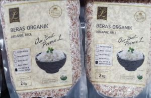 Prime Lotte Mart organic brown + white rice