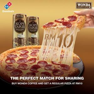 Wonda Domino's Pizza promotion. Image from Wonda's Facebook page