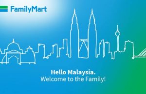 Inside the new FamilyMart store in Malaysia