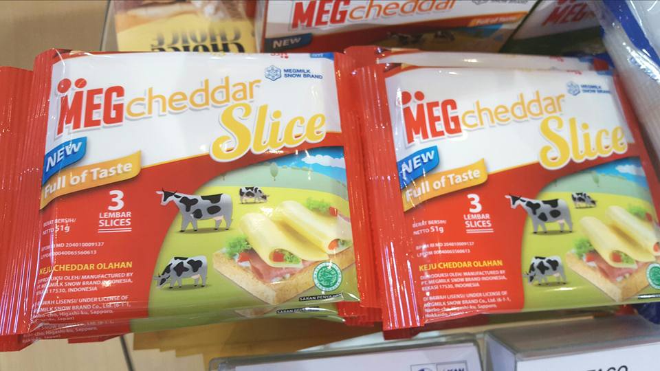 SIAL Interfood 2021 New MEGcheddar Slice from Snow Brand 