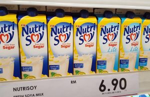 New F&N Nutrisoy Fresh soya milk drink