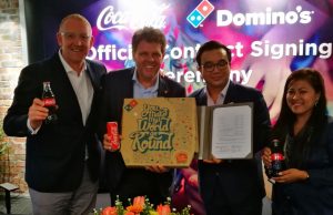 Press Release: Coca-Cola Gets Another Slice Of Domino’s Pizza