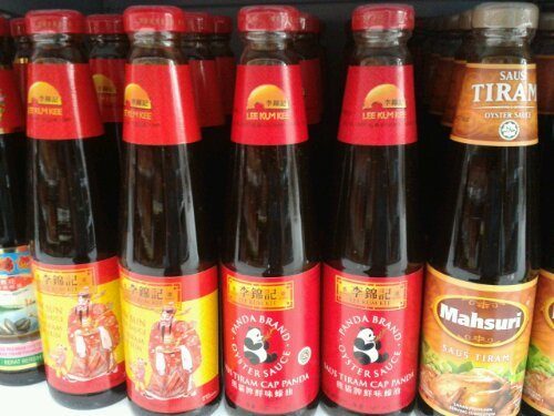 Mahsuri oyster sauce on the right and Panda in the middle. Image from the My Daily Product Review blog
