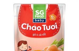 Potential for ready-to-eat baby rice porridge in pouch