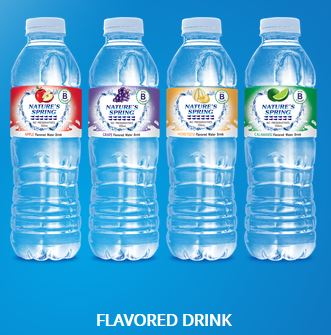 Flavored Bottled Water