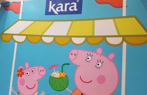 Peppa Pig loves coconut water