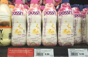 Possh soymilk with 10x more collagen peptide