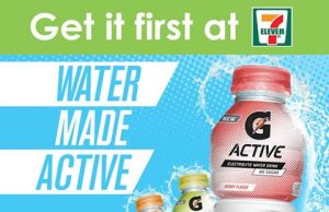 Sugar-free Gatorade G-Active enriches flavoured water line-up in the Philippines