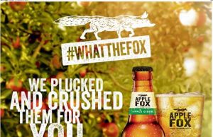 New Apple Fox cider as sly as a fox