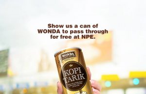 Special WONDA Lane for WONDA-ful Loyal Consumers