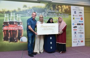 Coca-Cola tees off for a good cause