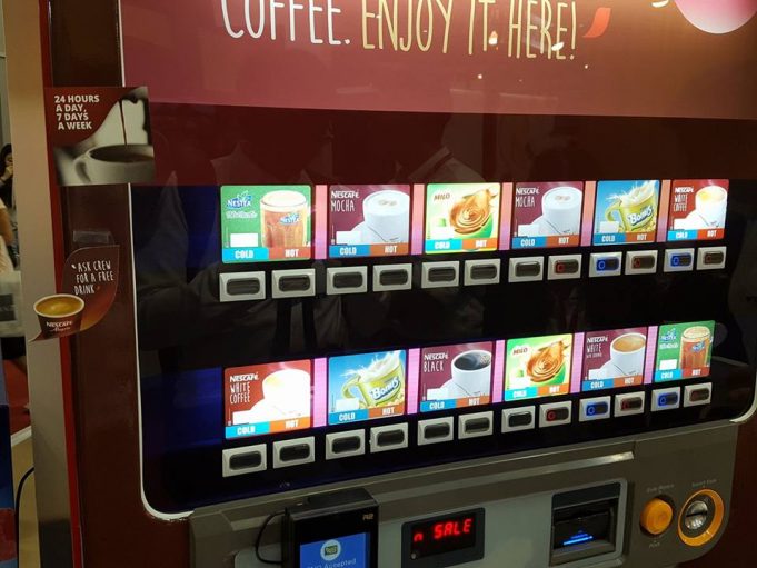 Vending machines way forward, new Nestle Nescafe Alegria AVM Mini Me