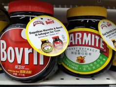 Find Marmite, Bovril at oyster sauce section