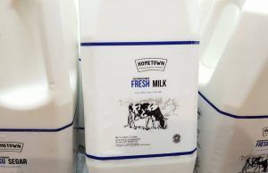 A look at Hometown pasteurised fresh milk from Great Giant Livestock