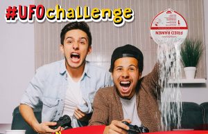 Nissin U.F.O. with Turbo Drain System for the perfect dry noodle