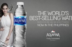 Miss Universe endorses Aquafina