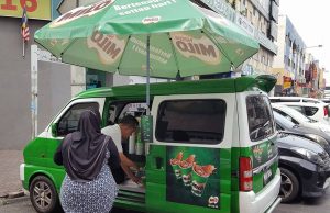 Milo van as a mobile beverage business
