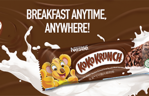 Breakfast on the go with Nestle Koko Krunch Bar