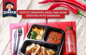 Quaker creates menu with online meal delivery firms