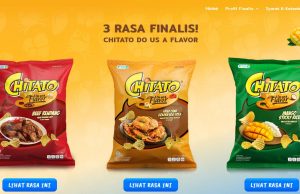 Chitato unusual flavours Fried Crab Golden Egg Yolk and Mango Sticky Rice