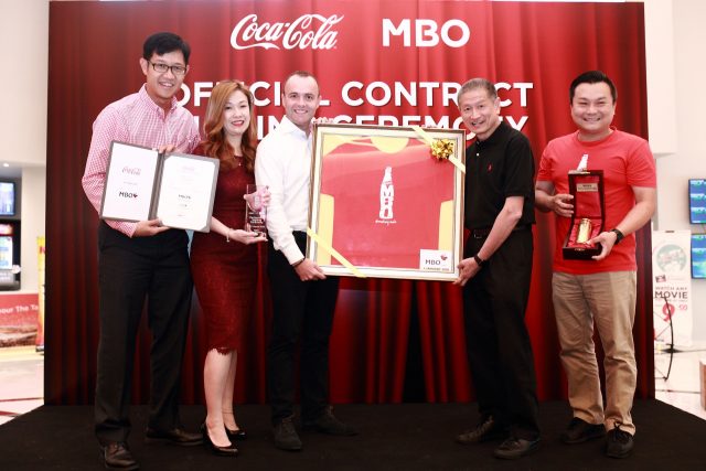 Coca-Cola & MBO Cinemas begin a 4 year concession agreement
