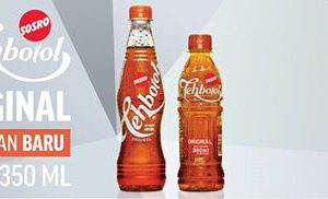 Teh Botol Sosro reverts to cleaner look