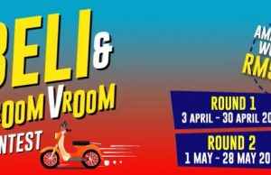 Beli & Vroom Vroom Your Way to Winning Attractive Prizes!