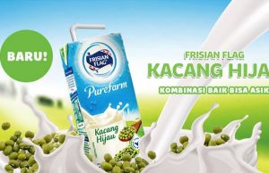 Frisian Flag combines milk with goodness of mung bean
