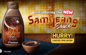 Now you can bring home your favourite Samyeang sauce from Domino’s Pizza