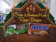Adding M&M’s and Snickers chocolate bites to sweeten Raya creations