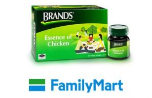 Make a pit stop at FamilyMart to fuel your mind and body with a single serving of BRAND’S® Essence of Chicken