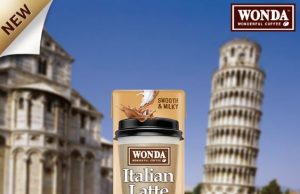 New smooth and milky texture in Wonda Italian Latte