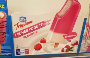 Nestle Tropicana Lychee Yoghurt with French yoghurt powder