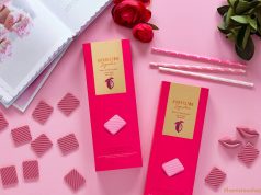 Harriston ruby chocolate has a unique sour, berry-like taste