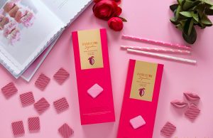 Harriston ruby chocolate has a unique sour, berry-like taste