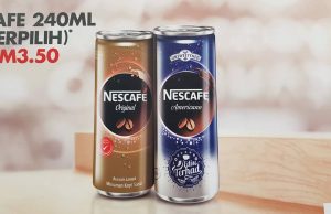 Nescafe limited edition Americano coffee exclusively at Shell