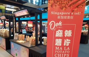 Ooh potato chips with a mala taste that lingers in your mouth